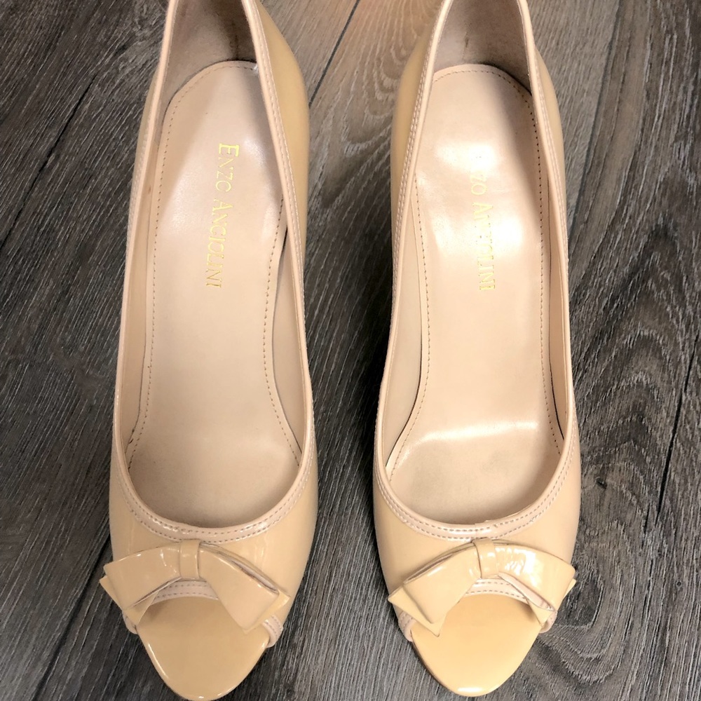 Enzo Angiolini Peep Toe Pumps